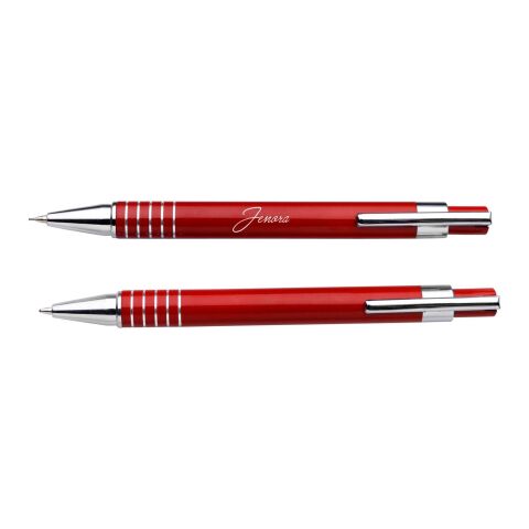 Aluminium writing set Yolanda black