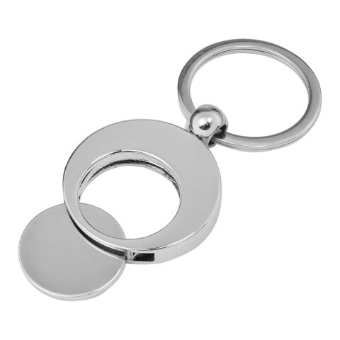 Metal 2-in-1 key holder Christie silver