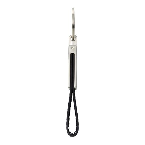 Steel and PU key holder Keon black