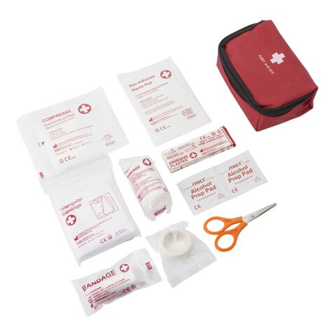 Nylon first aid kit Tiffany red | No Branding | not available | not available