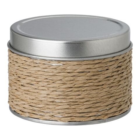 Tin with scented candle Zora khaki | No Branding | not available | not available