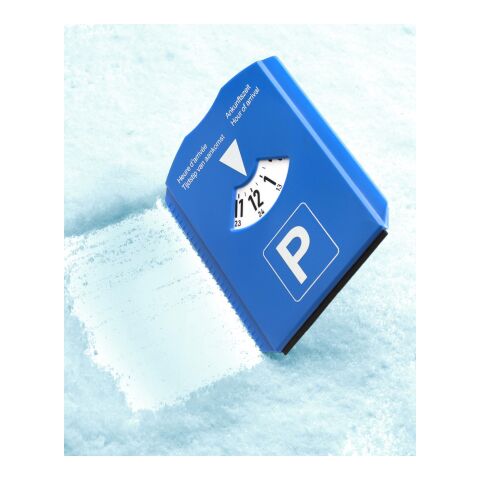 Plastic 2-in-1 parking disc Teddie cobalt blue | No Branding | not available | not available