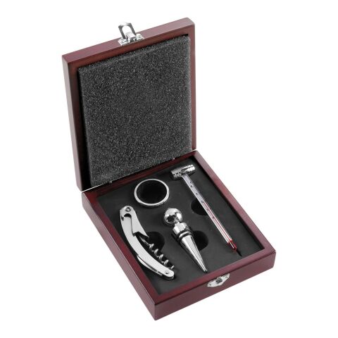Wooden wine gift set Brady brown | No Branding | not available | not available