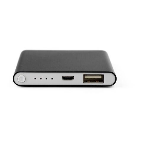 Aluminium power bank Ezra black | No Branding | not available | not available