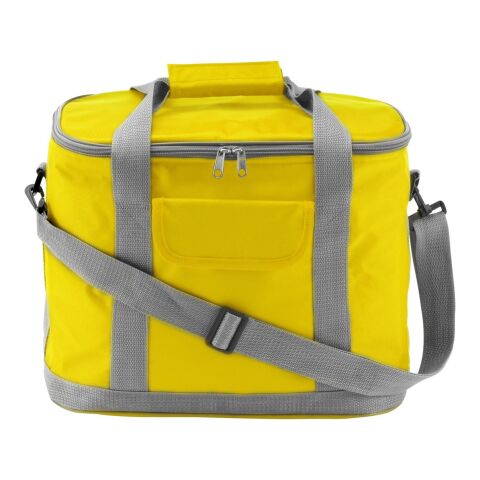 Polyester (420D) cooler bag Juno lime | No Branding | not available | not available