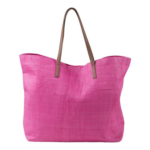 Laminated nonwoven (180 gr/m²) beach bag Sana red | No Branding