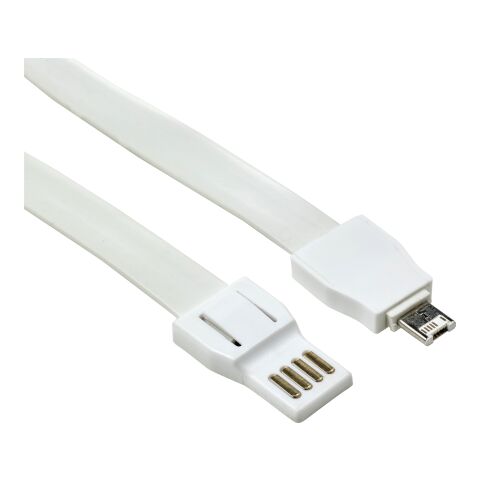 TPE 2-in-1 lanyard Marguerite white | No Branding | not available | not available