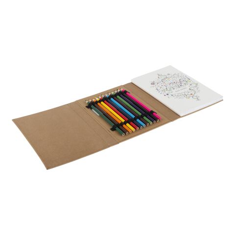 Cardboard drawing set Kora brown | No Branding | not available | not available