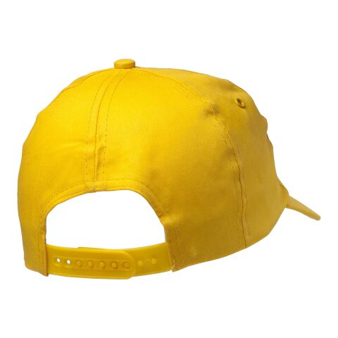 Cotton twill cap Lisa yellow | No Branding | not available | not available