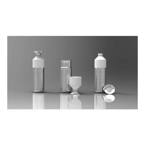Dopper Steel 800 ml silver/white | No Branding | not available | not available