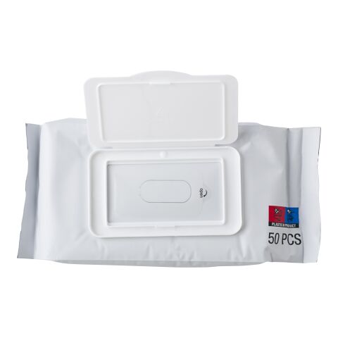 Pouch with 50 wet tissues (75% alcohol) Estella white | No Branding | not available | not available