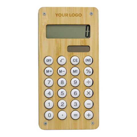 Bamboo calculator Thomas bamboo | No Branding | not available | not available