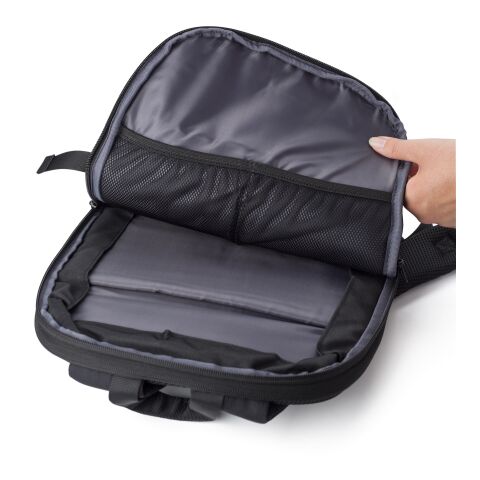 Polyester (600D) backpack Paul black | No Branding | not available | not available