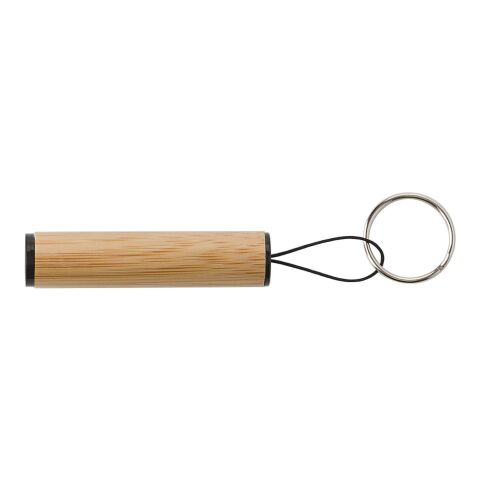 Bamboo mini torch with keychain Ilse brown