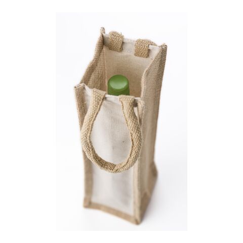 Cotton wine bag brown | No Branding | not available | not available