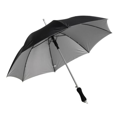 Polyester (210T) umbrella Melisande black/silver | No Branding | not available | not available