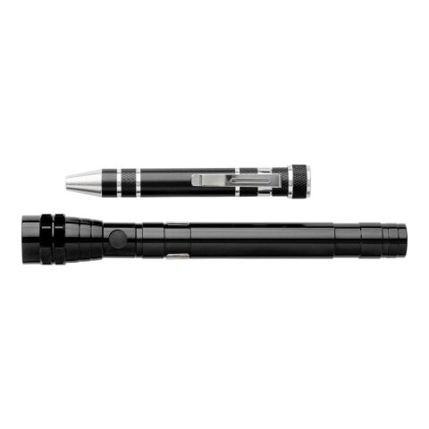 Aluminium 2-in-1 torch Olivia black | No Branding | not available | not available