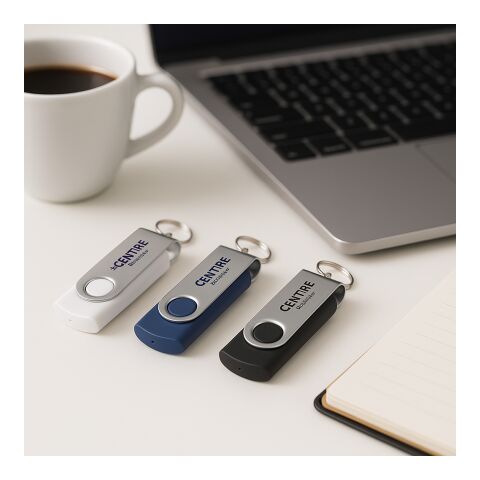 4GB Usb Twister Black | Without Branding