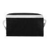 Spectrum 6-Can Cooler Bag Standard | Solid black | not available | No Branding | not available | not available