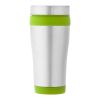 Elwood 410 ml insulated tumbler Standard | Silver-Lime green | No Branding | not available | not available