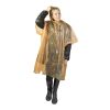 Ziva Disposable Rain Poncho Standard | Orange | No Branding | not available | not available | not available