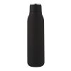 Marka 600 ml copper vacuum insulated bottle with metal loop Standard | Solid black | Not applicable | No Branding | not available | not available
