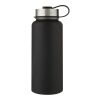 Supra 1 L copper vacuum insulated sport bottle with 2 lids Standard | Solid black | Not applicable | No Branding | not available | not available