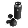 Ocean Bottle 500 ml vacuum insulated water bottle Standard | Solid black | not available | No Branding | not available | not available