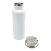 Sedona 500 ml RCS certified recycled stainless steel water bottle white | No Branding | not available | not available