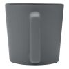 Cali 370 ml ceramic mug with matt finish Standard | Solid black-Grey | No Branding | not available | not available