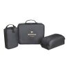 Renew AWARE™ rPET 3 Piece Packing Cube Set black | No Branding | not available | not available