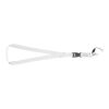 Sagan phone holder lanyard with detachable buckle Priority | White | Direct to Film | both straps | 290 mm x 16 mm | 100