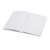 Teak A5 recycled hard cover notebook with lined pages Standard | white | No Branding | not available | not available