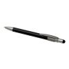 Rill RCS recycled ballpoint pen with stylus and fidget spinner (black ink) Standard | Solid black | No Branding | not available | not available