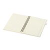 Liss A5 recycled plastic hard cover spiral notebook White