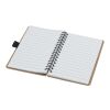 Cobble A6 wire-o recycled cardboard notebook with stone paper Standard | Natural | No Branding | not available | not available