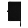 Honua A5 recycled notebook with recycled PET cover Standard | Solid black | Not applicable | No Branding | not available | not available | not available