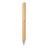 Apolys bamboo ballpoint and rollerball pen gift set Standard | Natural | No Branding | not available | not available