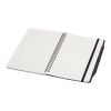 Thalaasa A5 ocean-bound hard cover notebook with ballpoint pen (black ink) Standard | Solid black | not available | No Branding | not available | not available