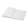 Nelida A5 recycled cardboard hard cover notebook Standard | white | No Branding | not available | not available