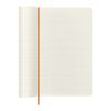 Moleskine 100% VEGEA® Capri L soft cover notebook - ruled Standard | Orange | No Branding | not available | not available