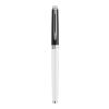 Hemisphere colour blocking fountain pen with palladium trim Standard | White-Solid black | not available | No Branding | not available | not available