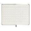 Moleskine hard cover 12 month PK daily planner Standard | Black | No Branding | not available | not available