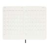Moleskine soft cover 12 month weekly PK planner Standard | Black | No Branding | not available | not available