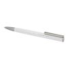 Ziggur aluminium ballpoint pen (blue ink) Standard | White | not available | No Branding | not available | not available