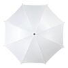 Kyle 23" auto open umbrella wooden shaft and handle Standard | White | No Branding | not available | not available | not available