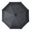 Trav 21.5" foldable auto open/close umbrella Standard | Solid black | not available | No Branding | not available | not available | not available