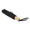 Birgit 21'' foldable windproof recycled PET umbrella Standard | Solid black | No Branding | not available | not available | not available