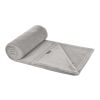 Lily RPET coral fleece blanket Standard | Grey | not available | No Branding | not available | not available | not available