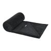 Lily RPET coral fleece blanket Standard | Solid black | No Branding | not available | not available | not available